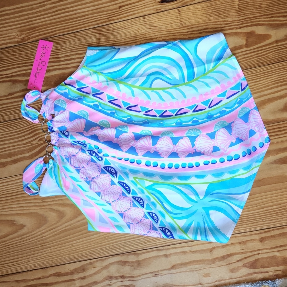 Lilly Pulitzer Julien Top Island Engineered Top- Size XXS